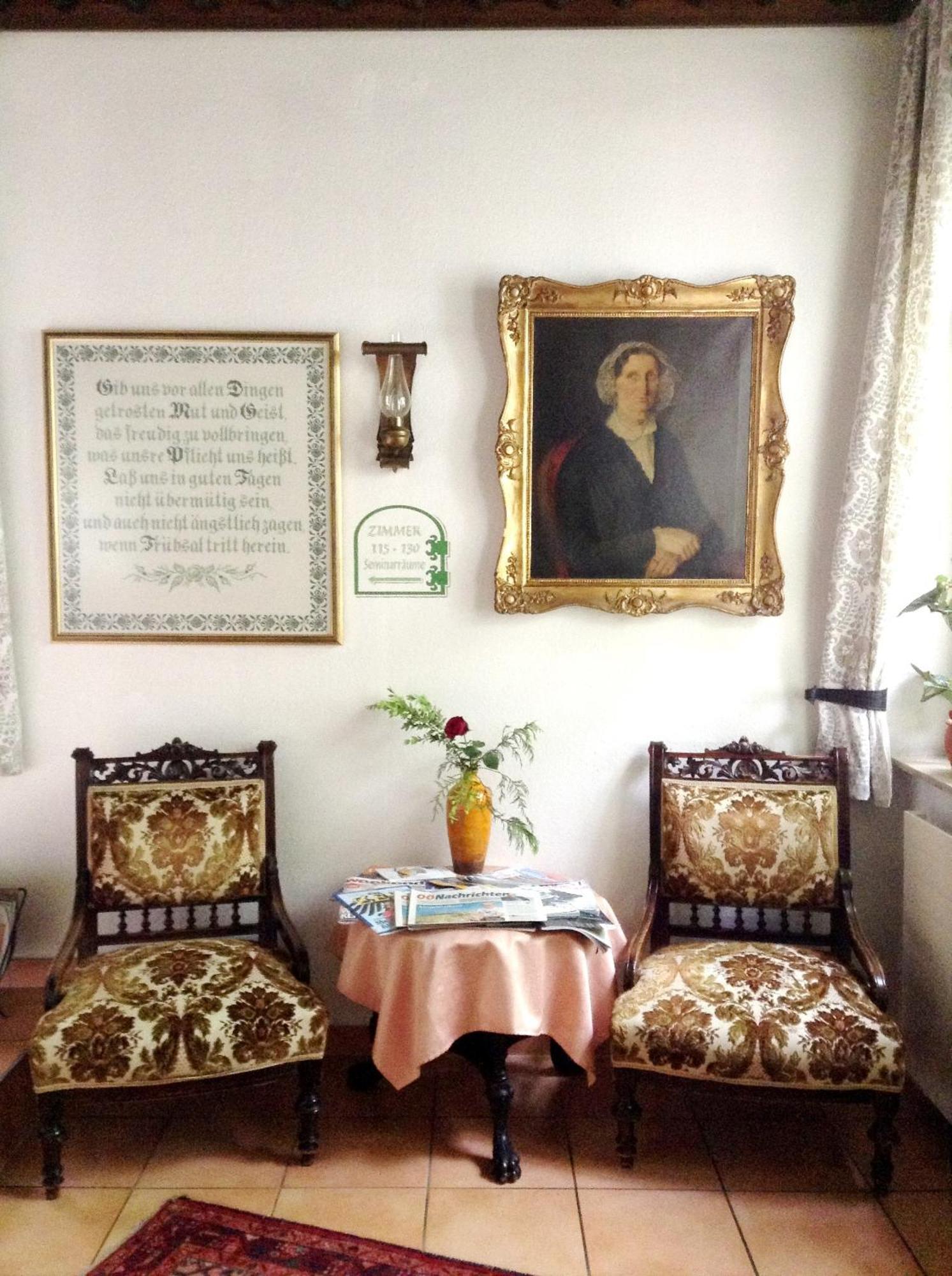 Hotel Gruenes Tuerl Bad Schallerbach Bagian luar foto